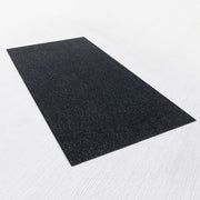 Slip-resistant rubber mat flooring for home gym on a white background