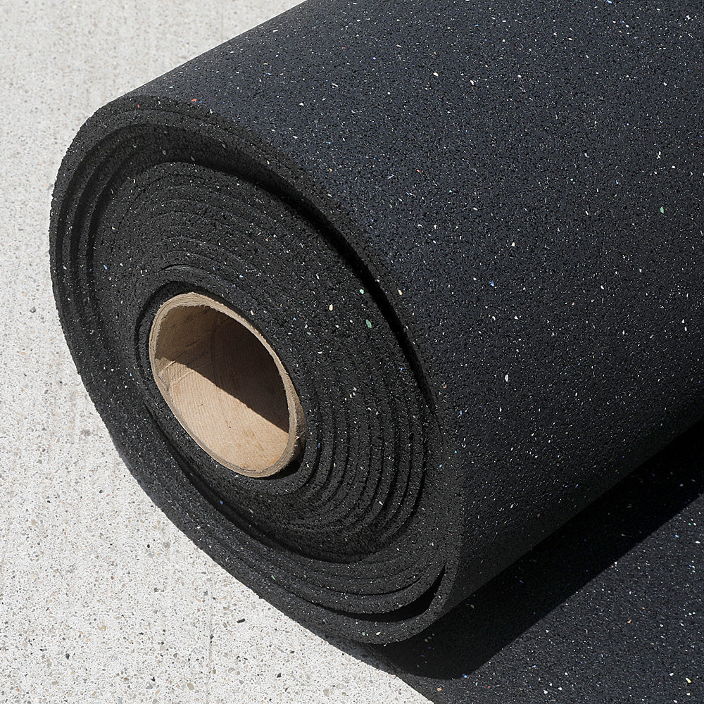 Roll of 3mm Underlayment on a concrete floor
