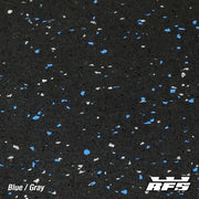 Blue/Gray fleck Color Swatch Sample