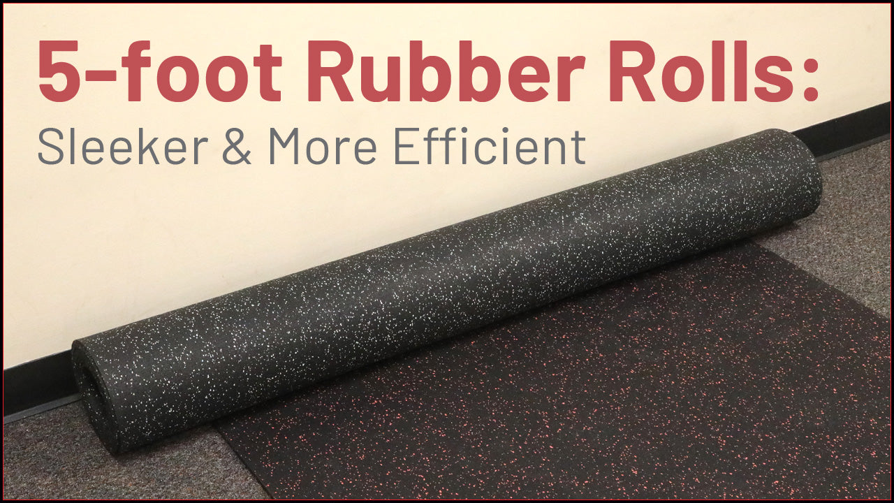 5' Rubber Rolls: Sleeker & More Efficient Option