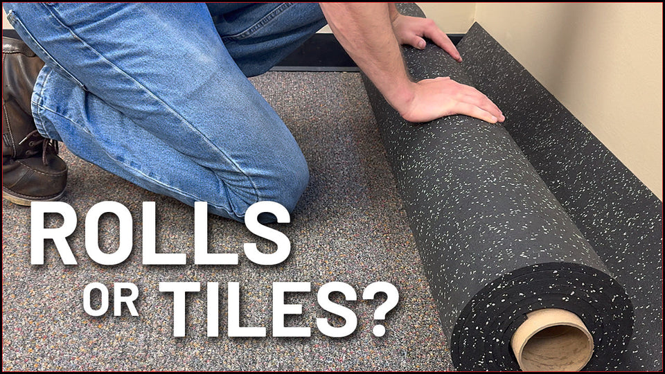 Rubber Rolls or Rubber Tiles?