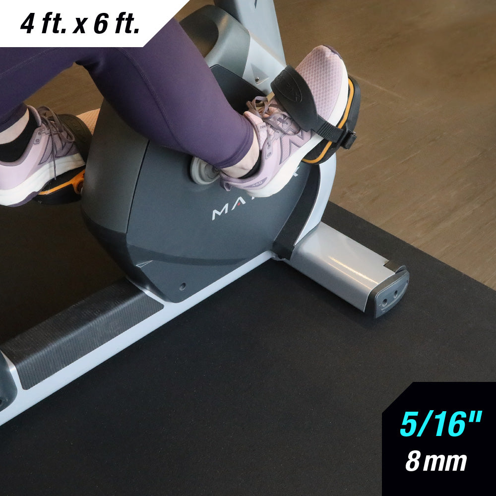 5/16" (8mm) Rubber Mats - 4' x 6'