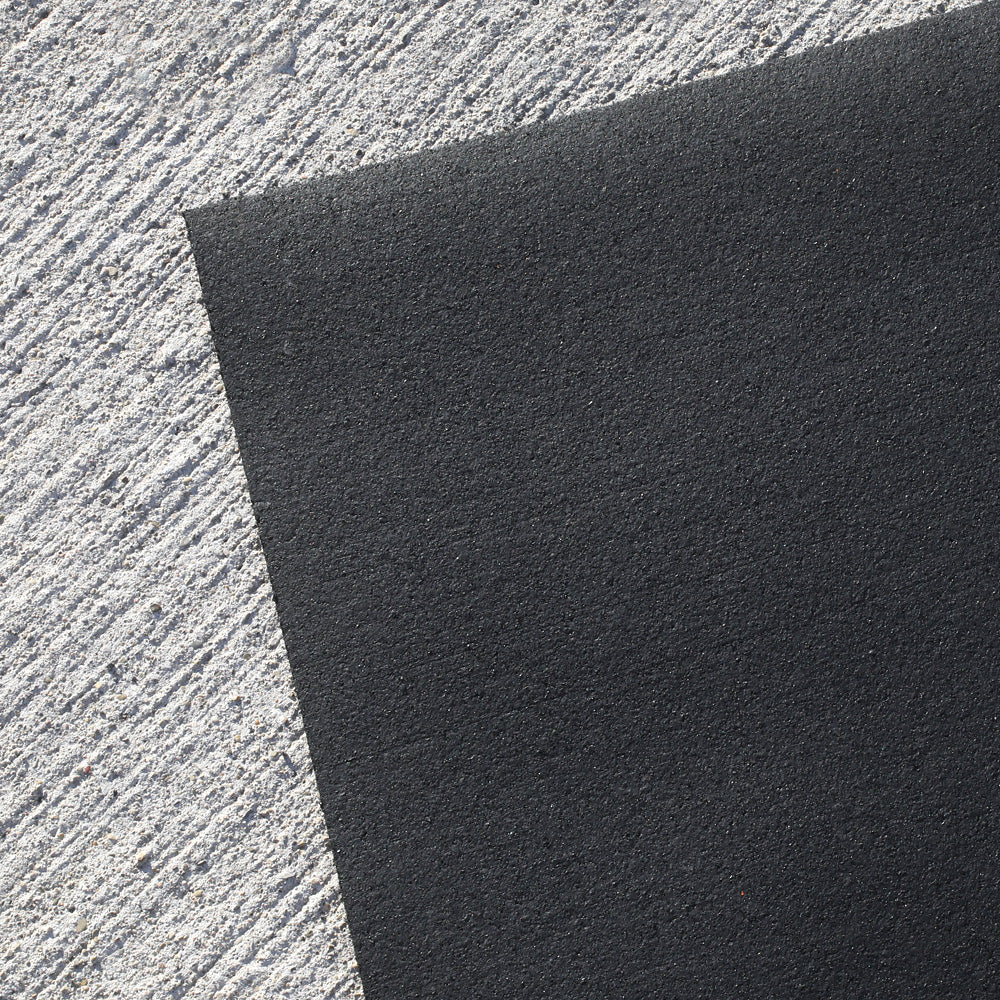 Textured non-slip rubber gym mat close-up view